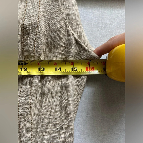 Tara  Jarmon linen sleeveless dress Sz 36 - Picture 12 of 14